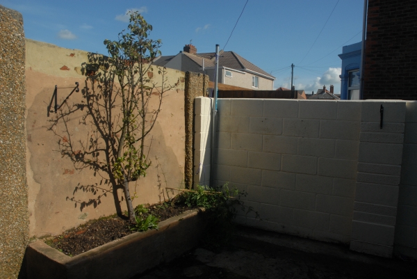 outside